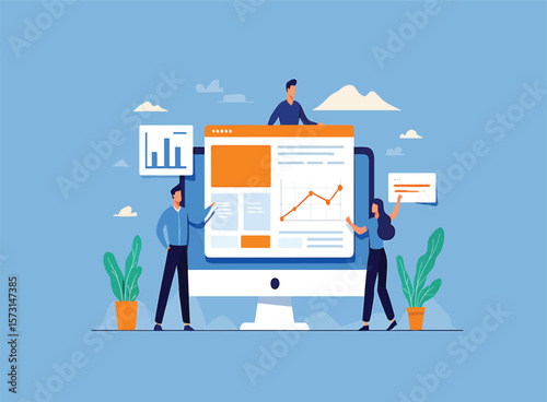 Team Collaboration on Data Analysis and Web Design