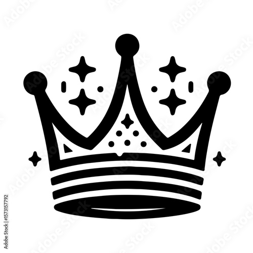 Minimal Crown Icon