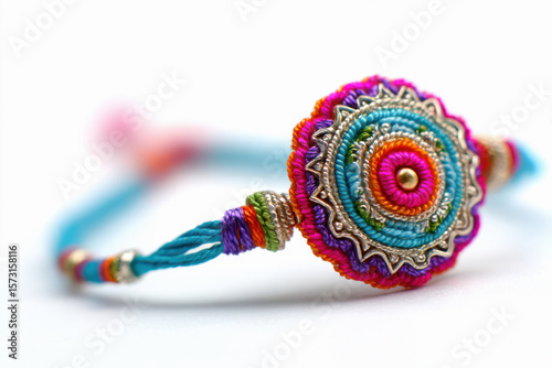 Traditional rakhi or wristband for raksha bandhan festival