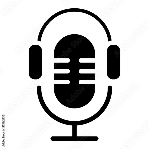 podcast vector icon