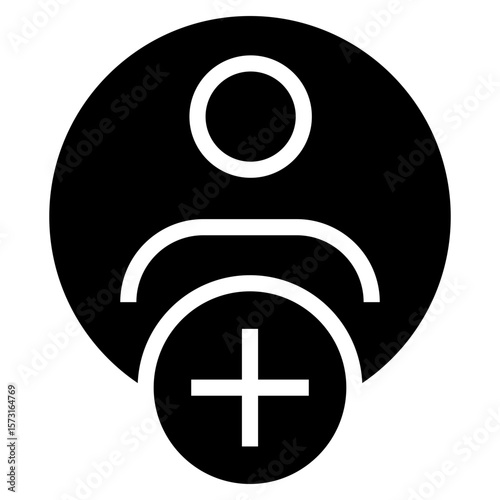 add user vector icon