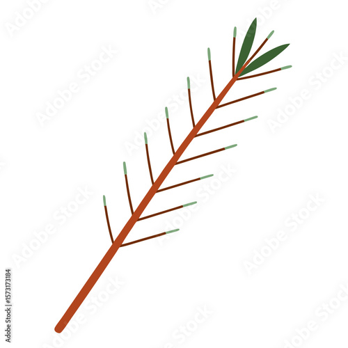 red and white arrow