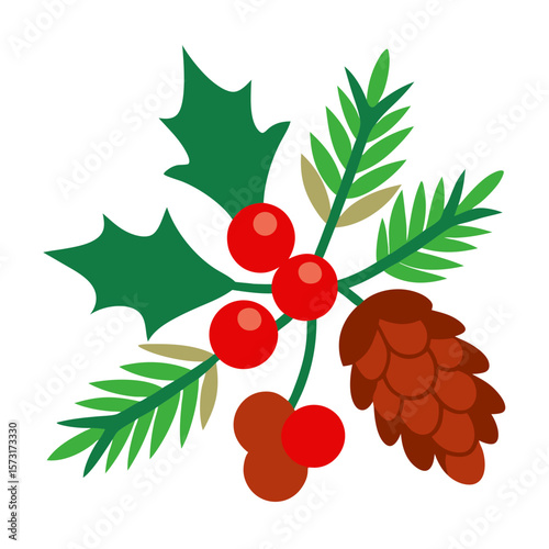 christmas holly berries
