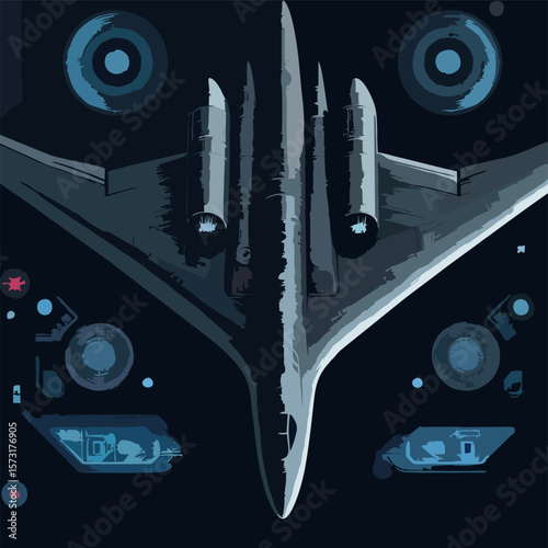 Precision Strike Jet – Vector B2 Bomber