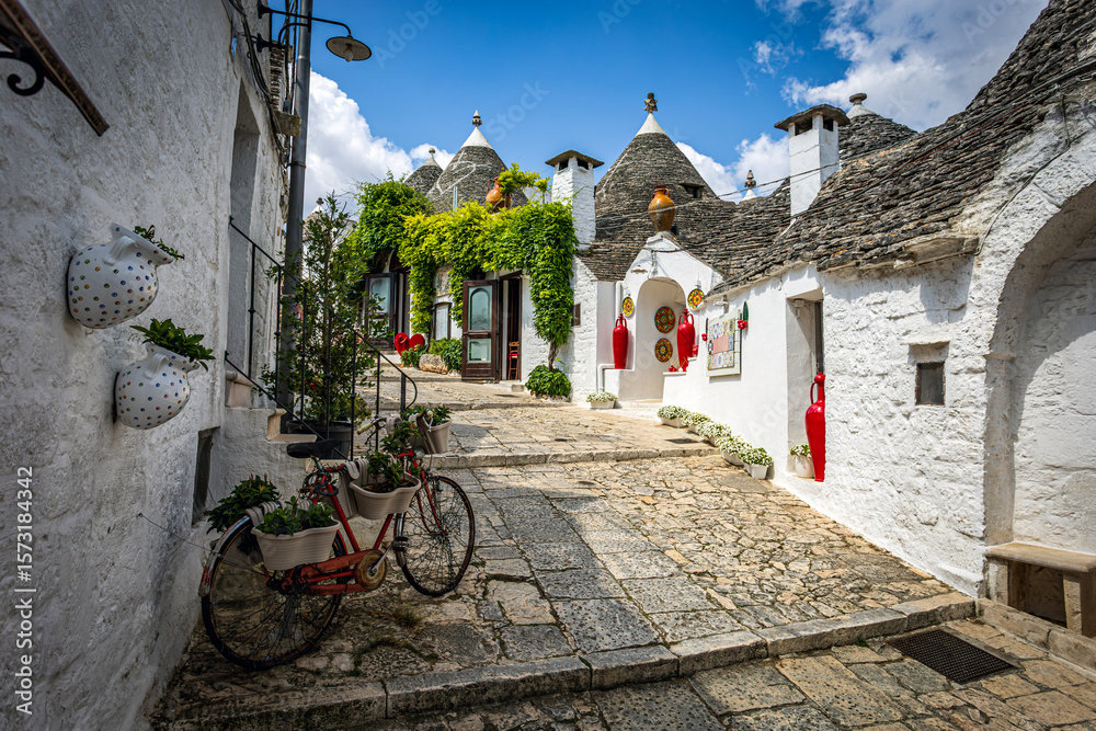 Fototapeta premium Alberobello Trulli, Italy