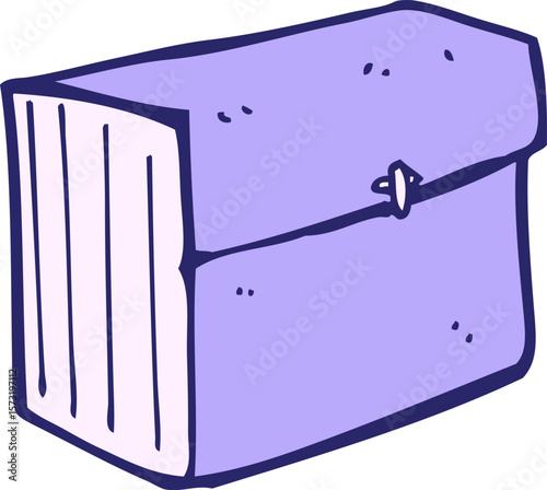cartoon business files in bright neon color