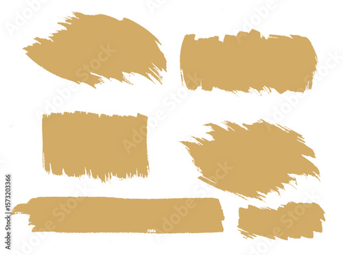 set of grunge papers | Brush Stroke