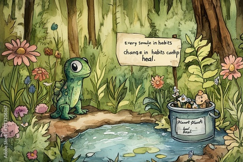 Every small change in habits can help the planet heal.