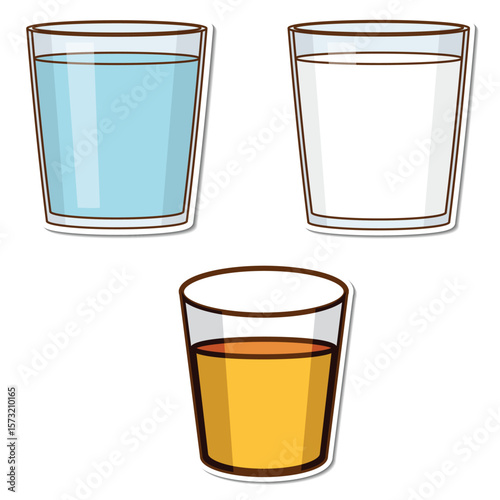 water glasses