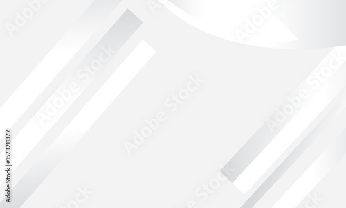 White curtains with an alpha channel softly frame a blank paper sheet, creating a delicate design for a light and airy vector illustration or office backdrop