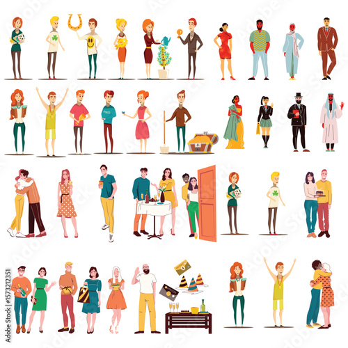 silhouette of people , silhouette of humans