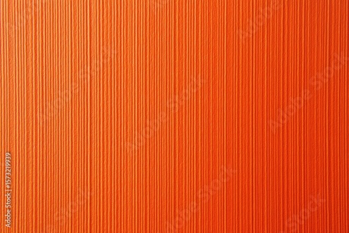 Vibrant Texture Closeup of Vertically Lined Orange Material for Detailed Background