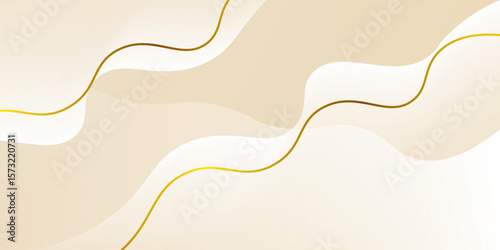 Luxury gold background with beige and white gradient color