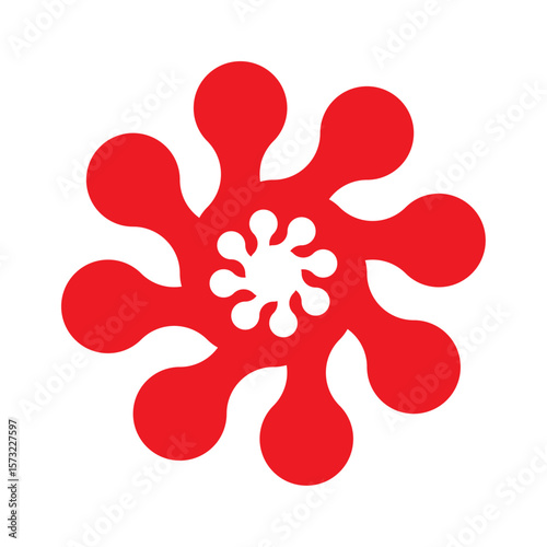 Bioflare"Viroburst"Medispread"Sporemark"Modern Viral Vector Icon
