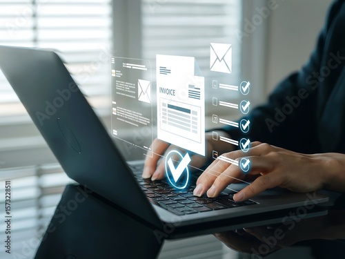 Streamlining Invoice Processing Digital Efficiency in Action