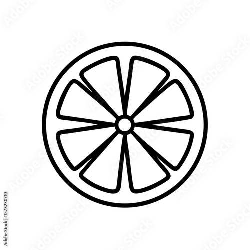  lemon vector illustration of a lemon