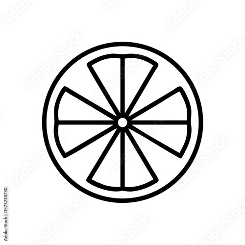  lemon vector illustration of a lemon