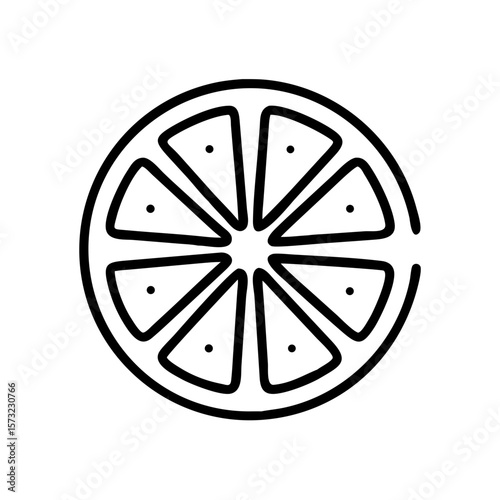 lemon vector illustration of a lemon