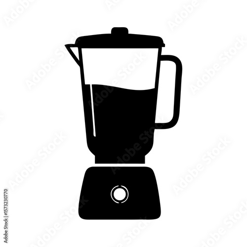 Blender icon. Linear image. Simple flat vector illustration