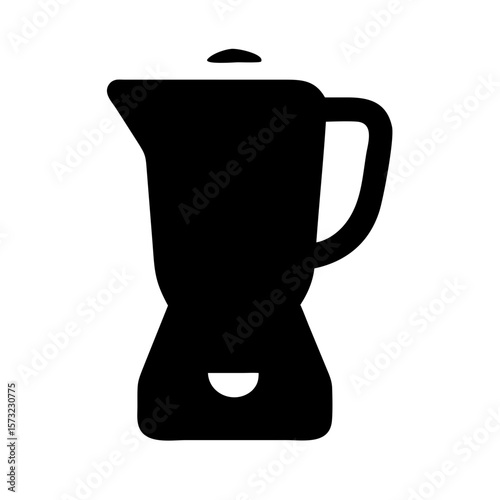 Blender icon. Linear image. Simple flat vector illustration