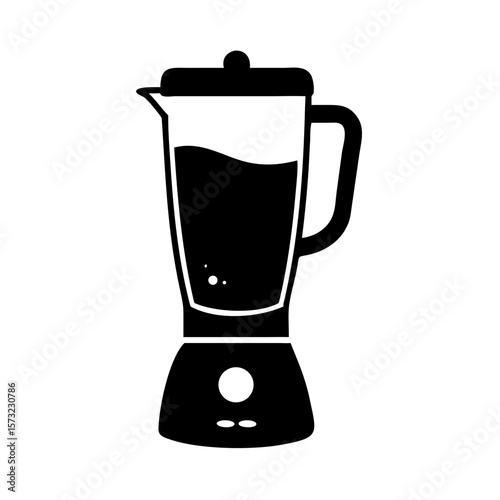 Blender icon. Linear image. Simple flat vector illustration