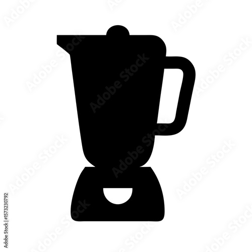 Blender icon. Linear image. Simple flat vector illustration