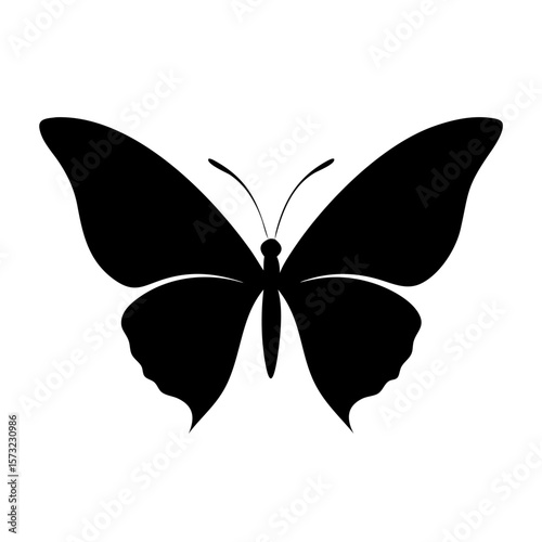 butterfly silhouette vector
