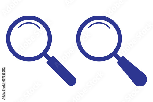 search loop magnifier icon. search icon.