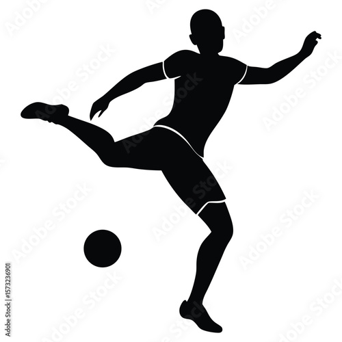 football player silhouette