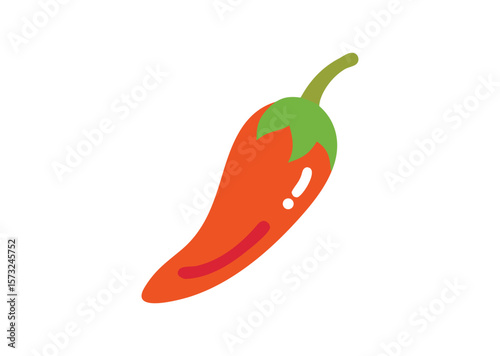 Chili pepper Vector, Chili pepper Icon Illustration