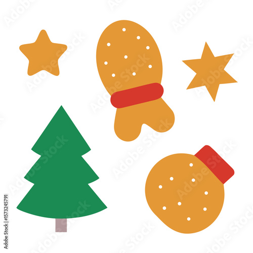 gingerbread cookies and christmas cookies
