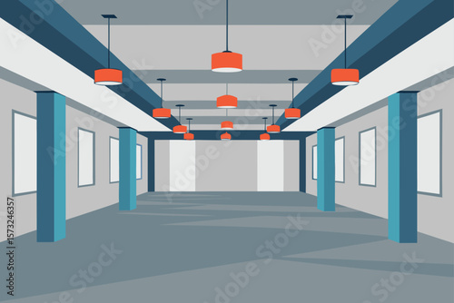 empty parking garage