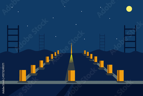night city landscape