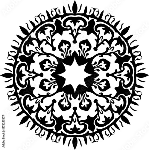Abstract Tribal Crest Tattoo Vector" bundle graphics