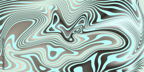 Retro, wavy psychedelic pattern wavy psychedelic texture, optical illusion effect	