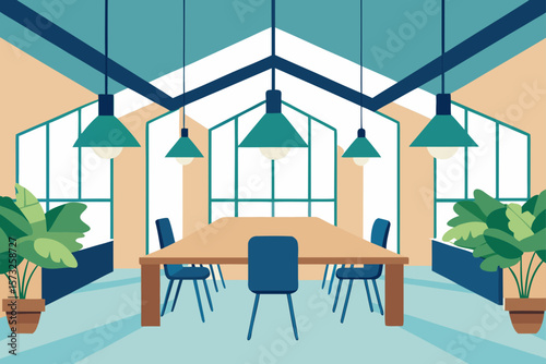 interior of a restaurant