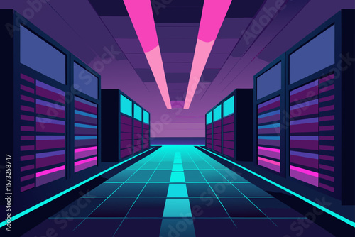 abstract background with colorful lines