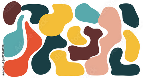 Vector illustration set of black human and dog paw foot prints on a white background