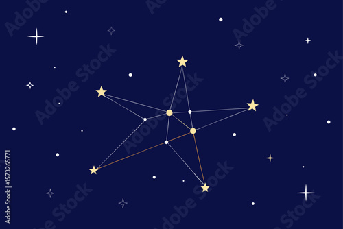 night sky with stars