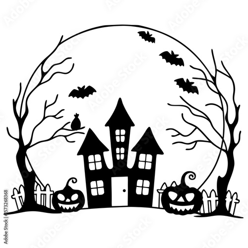 Spooky Halloween Haunted House Decorations and Ideas