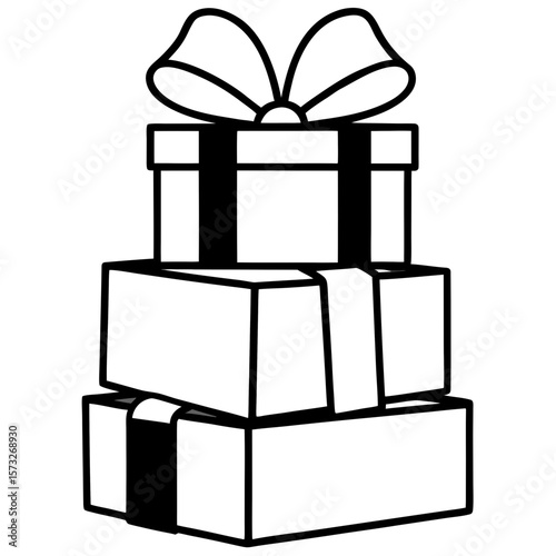 gift box with ribbon bow