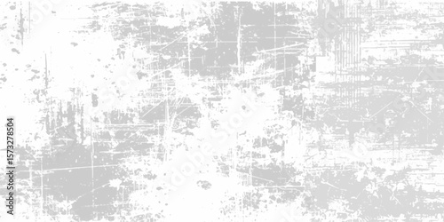 Old dirty gray and white concrete wall with abstract cement pattern texture abstract grey color design are light with white gradient background