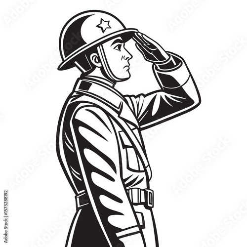 vector illustration of a man