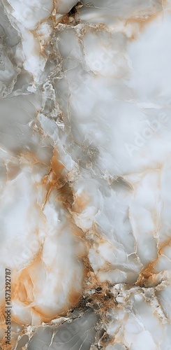 White Marble Texture with Gold Veins Luxury Background
