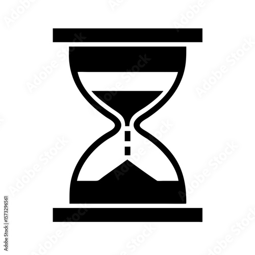 hourglass vector illustration