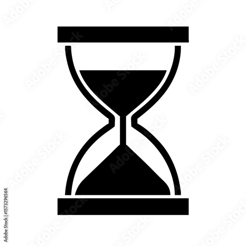 hourglass vector illustration