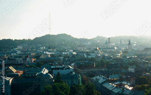 Scenery ancient city and beautiful city.
