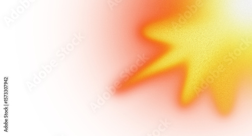 Abstract yellow and orange Grain gradient texture, Transparent noise background
