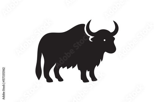 Yak silhouette.