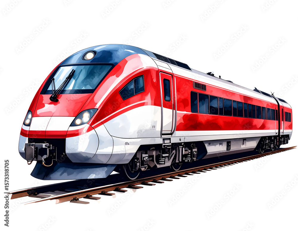 Naklejka premium Train icon PNG transparent background